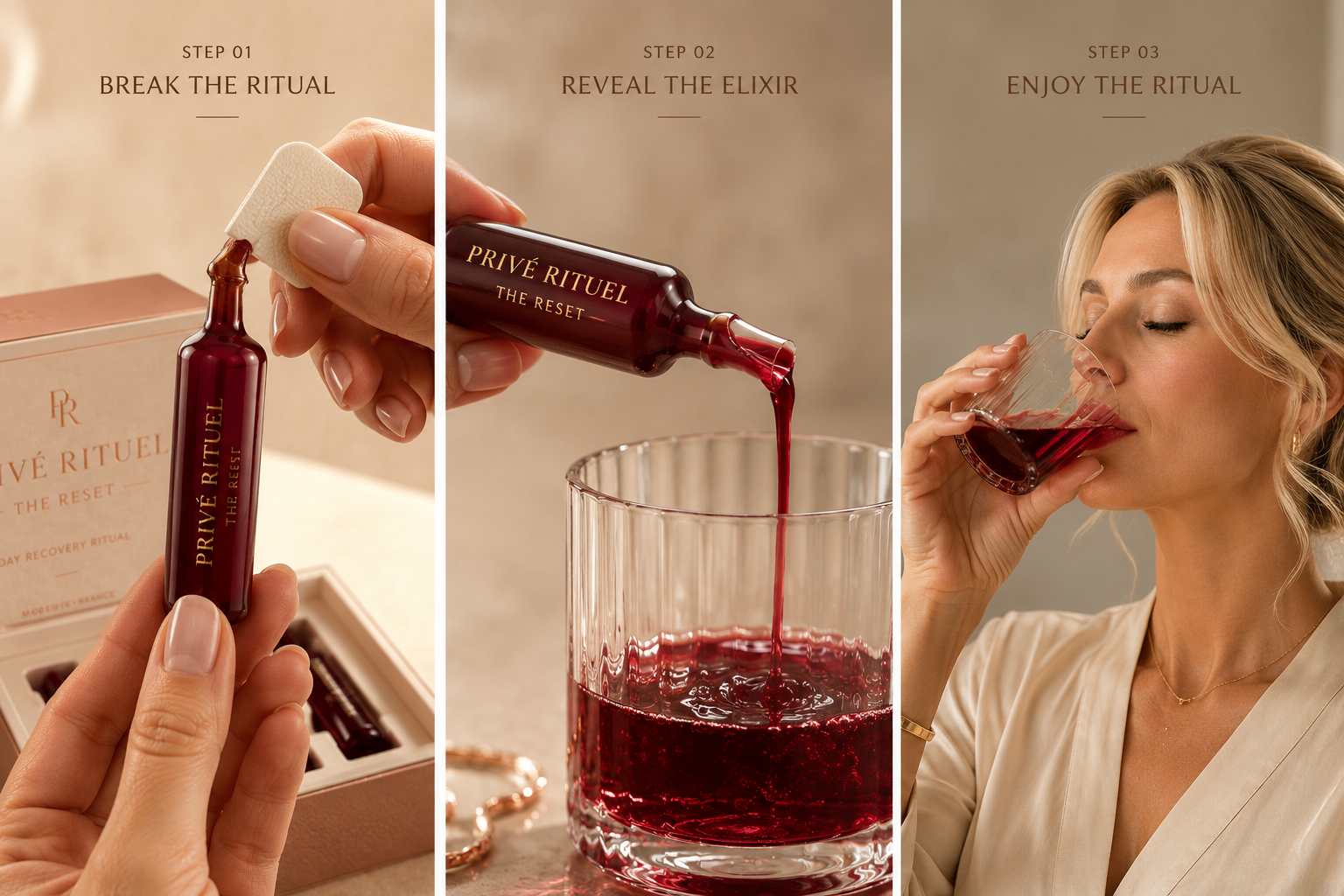 The Ritual in context — Privé Rituel The Reset